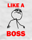 Like a boss meme